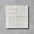 White Rectangle Zellige Tile per SQM Tiles - Handmade Terracotta